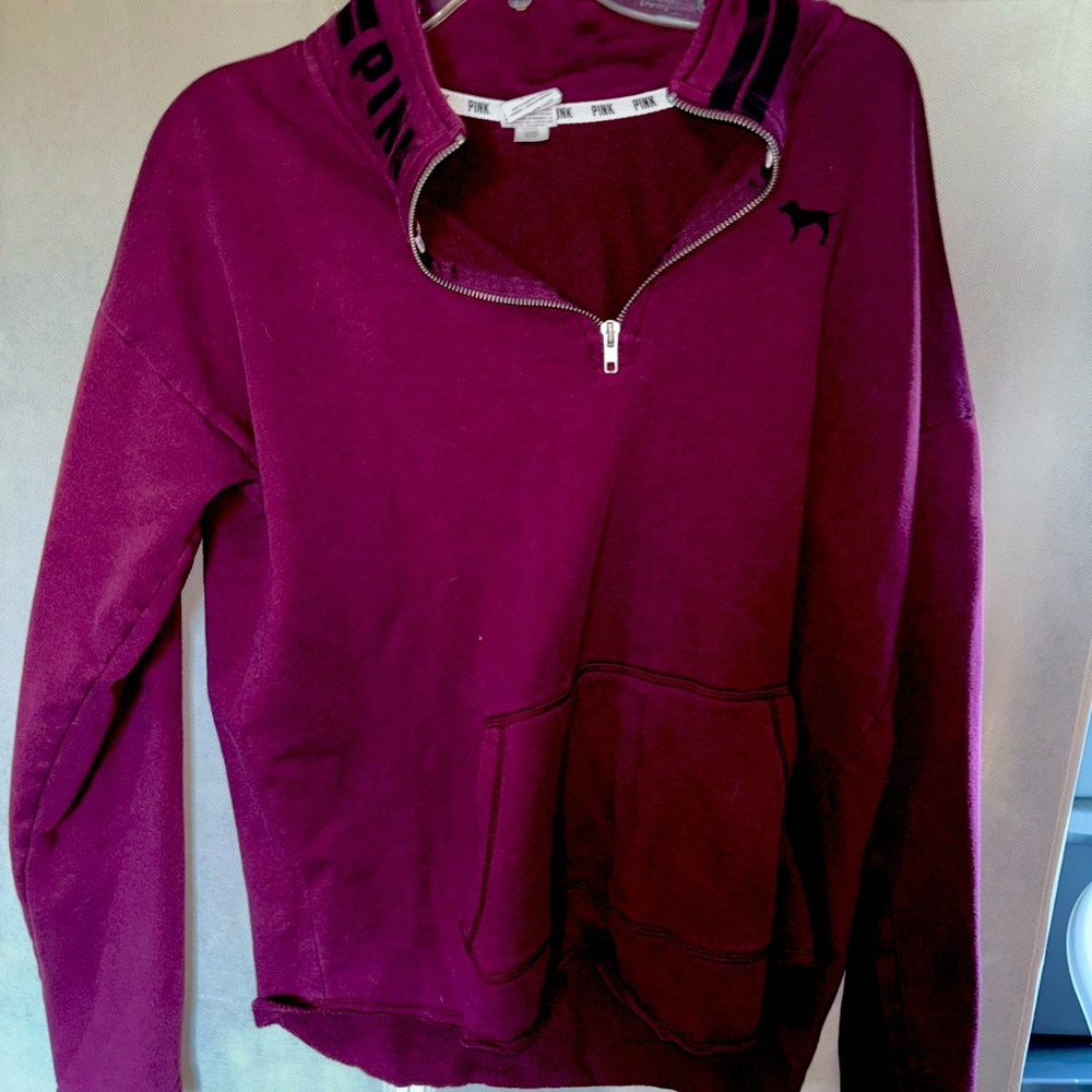 Victoria Secret Pink Zip Pullover